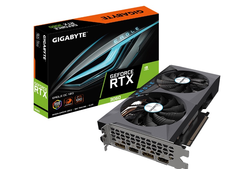 GIGABYTE Meluncurkan Kartu Grafis GeForce RTX 3060 series 3 GIGABYTE RTX 3060 Eagle OC