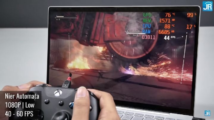 Gaming Test GeForce MX450: 10 Game di HP Envy 13 6 Gaming Test GeForce MX450