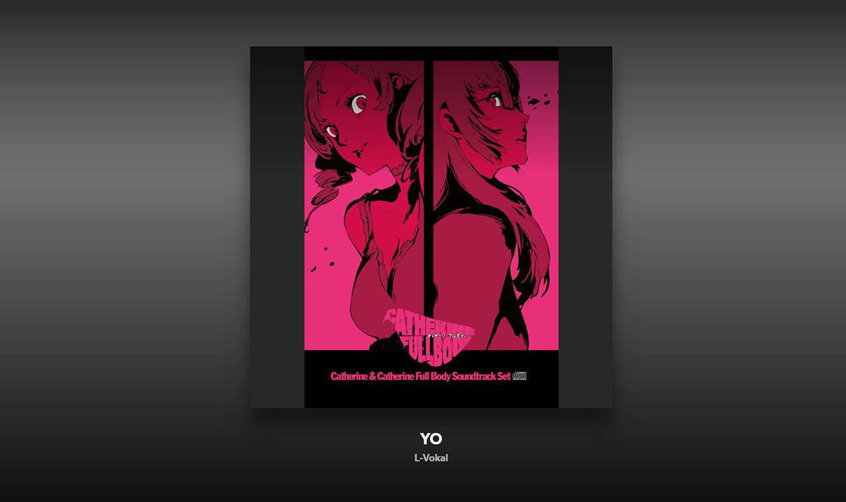 OST Catherine & Catherine: Full Body Kini Tersedia di Spotify Indonesia 3 catherine ost