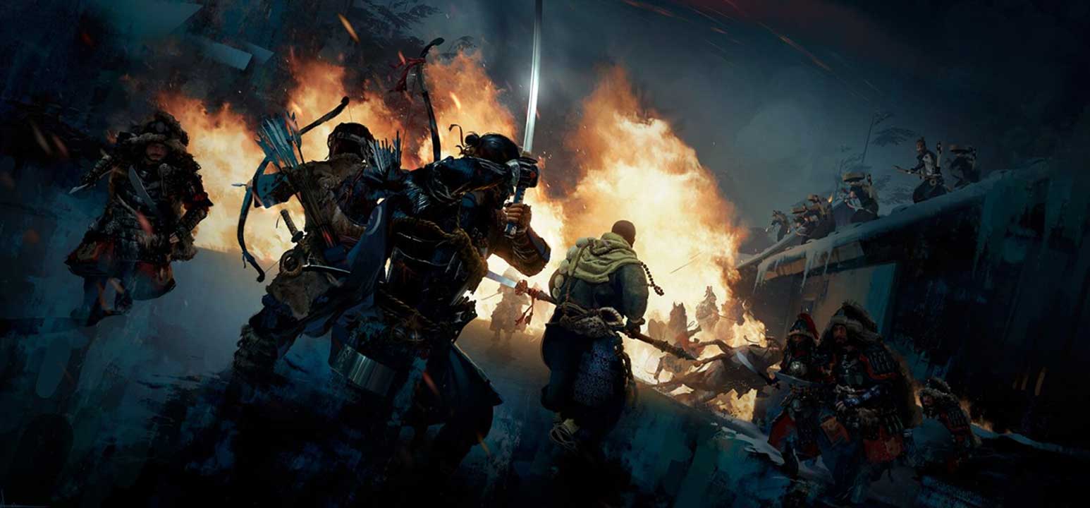 ghost of tsushima artwork