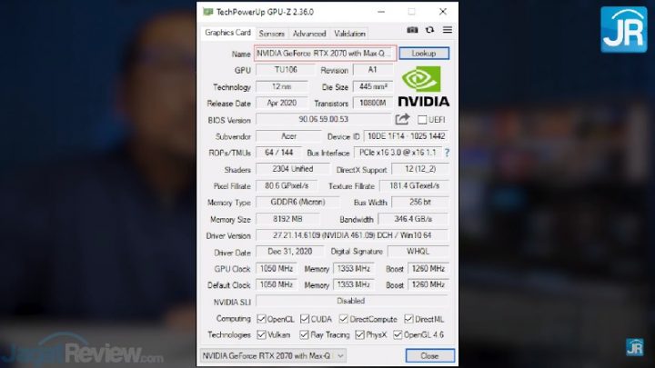 Review Acer Predator Helios 300 52