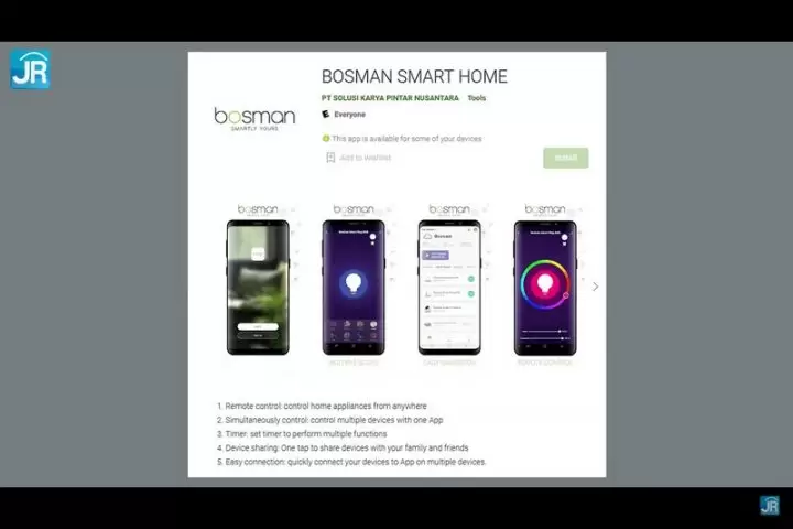 Review Bosman Smart Home: Solusi Canggih dan Murah 1 bosman smart home 11