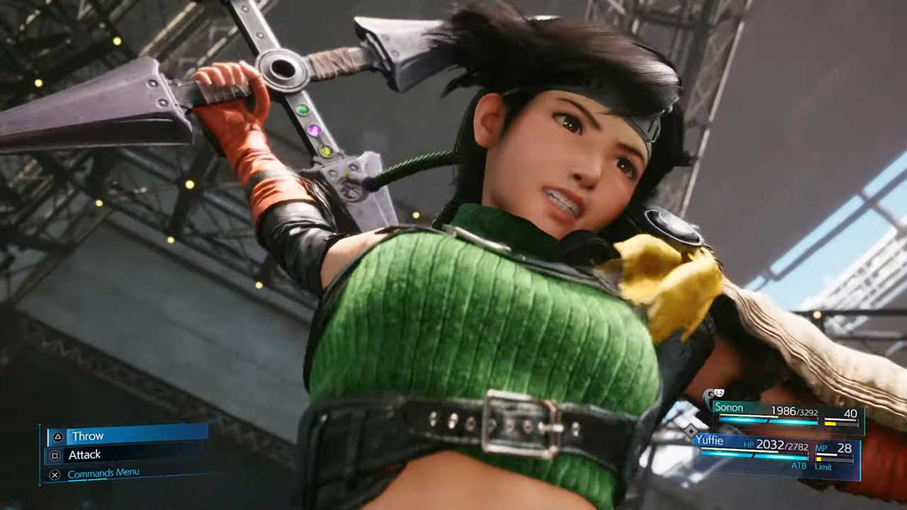 yuffie final fantasy vii remake intergrade