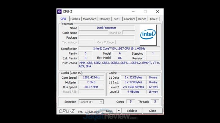 Review Lenovo ThinkPad X1 Fold: Laptop Pertama dengan Layar Lipat! 3 CPUZ CPU 1