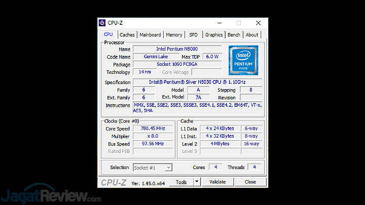 Review Lenovo IdeaPad Duet 3i: Mungil dan Terjangkau 12 CPUZ CPU