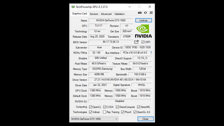 Review Acer Nitro 5 2021: Murah, Kencang, Irit dan Dingin 6 GPU