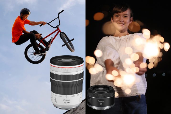 Direct Release: Canon Hadirkan Duo Lensa RF Idaman: Lensa Tele yang Ringan dan Ringkas Serta Lensa Fix dengan Harga Ekonomis 1 RF 70 200mm F4 L IS USM RF 50mm f1.8 STM