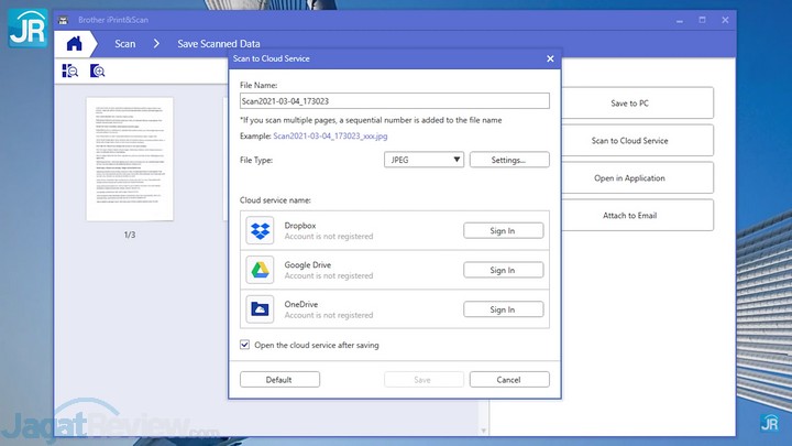 Review Scanner Mini Brother 4