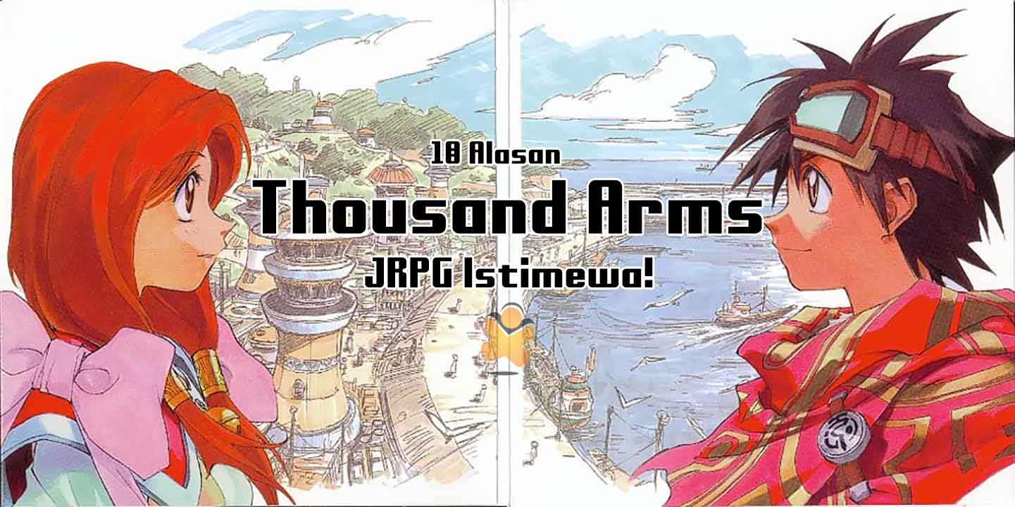 10 Alasan Mengapa Thousand Arms adalah JRPG Istimewa! 5 thousand arms cover jagatplay