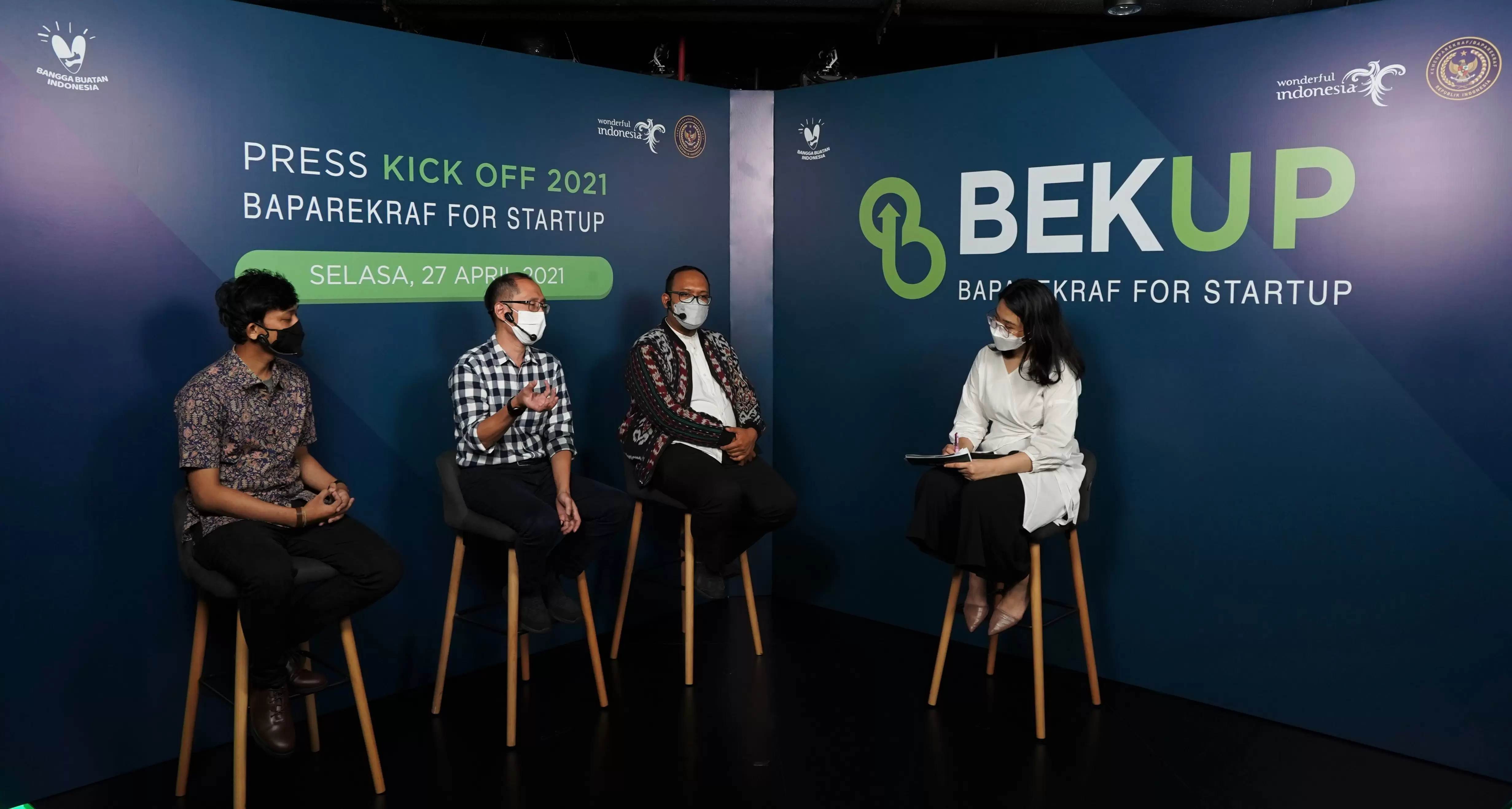 Direct Release: Resmi Buka BEKUP 2021, Menparekraf: Ekosistem Ekonomi Digital yang Saling Menguatkan Menjadi Hal yang Krusial 34 Diskusi Panel