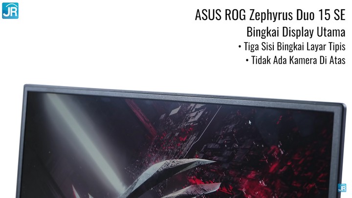 Review ASUS ROG Zephyrus Duo 15 SE (GX551QM): Laptop Gaming Dua Layar, Tipis dan Kencang! 10 Review ASUS ROG Zephyrus Duo 15 SE (GX551QM)