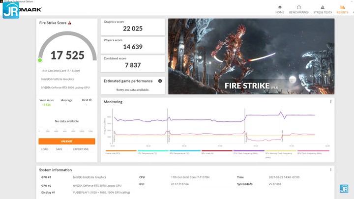 Review ASUS TUF DASH F15 (FX516): Tipis, Kencang dan Dingin 8 Review ASUS TUF Gaming Dash F15