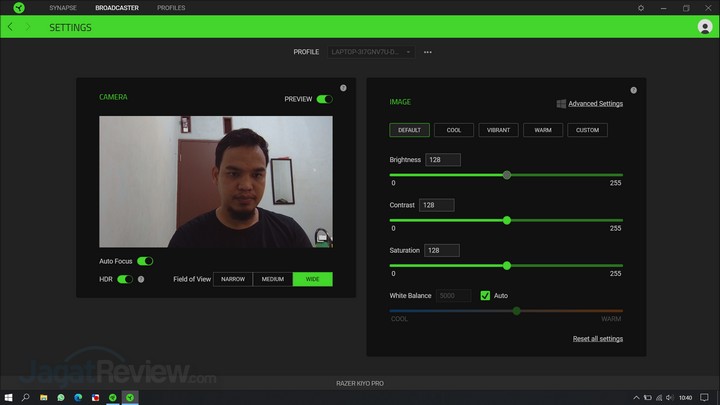 Review Razer Kiyo Pro: Praktis, Gambar Jernih! 2 Razer Synapse 3.0