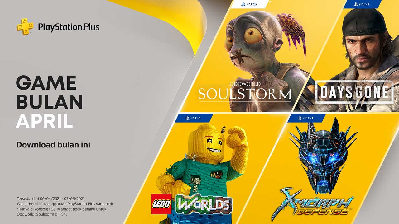 Days Gone dan LEGO Worlds “GRATIS” untuk PS Plus Asia Bulan Ini! 2 playstation plus asia
