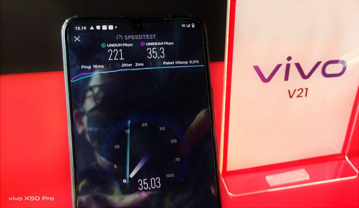 Dua Seri Smartphone 5G vivo Dipastikan Dukung 5G Telkomsel 10 Live Demo vivo V21 5G di Peluncuran 5G Telkomsel