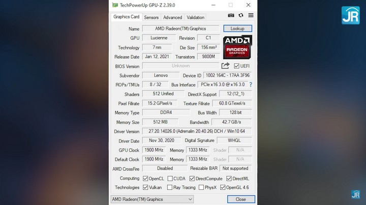 Review Lenovo IdeaPad Flex 5 
