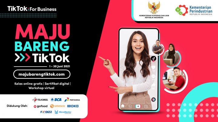TikTok Gelar Program Pendidikan Gratis Bagi UKM dan IKM 15 Visual Maju Bareng TikTok