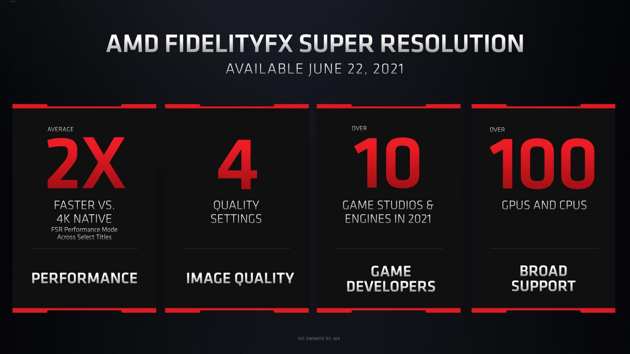 AMD FidelityFX Super Resolution (FSR) : Pesaing NVIDIA DLSS, Kompatibel dengan APU dan GeForce! 12 FidelityFX 07