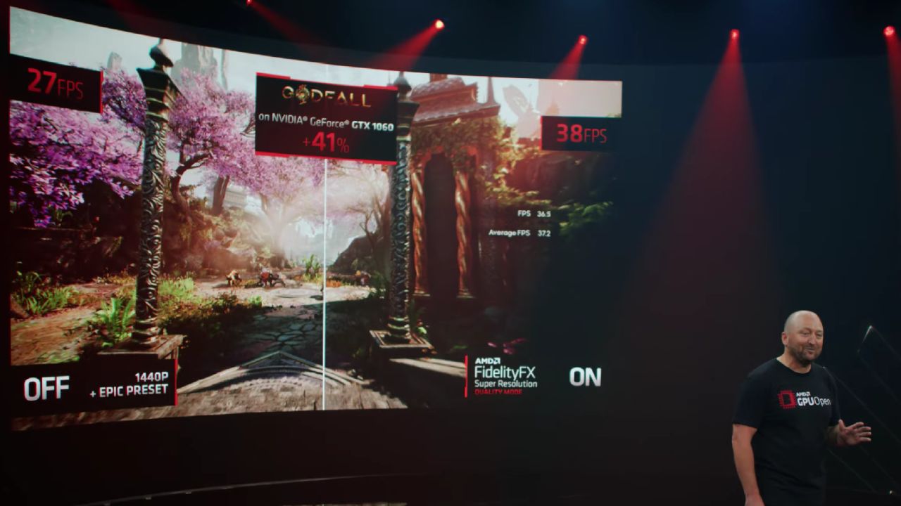 AMD FidelityFX Super Resolution (FSR) : Pesaing NVIDIA DLSS, Kompatibel dengan APU dan GeForce! 9 FidelityFX onGTX1060