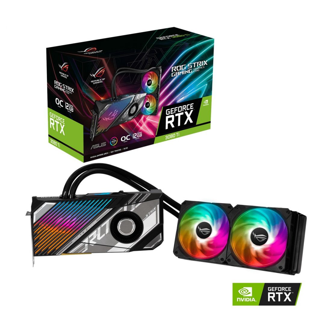 ROG STRIX LC RTX3080TI O12G GAMING Box NV 2000