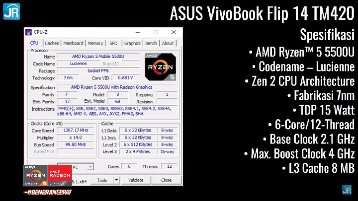 Review ASUS VivoBook Flip 14 TM420: Tipis Ringan dan Kencang, dengan Ryzen 5000 Series 21 Review ASUS VivoBook Flip 14 TM420 5