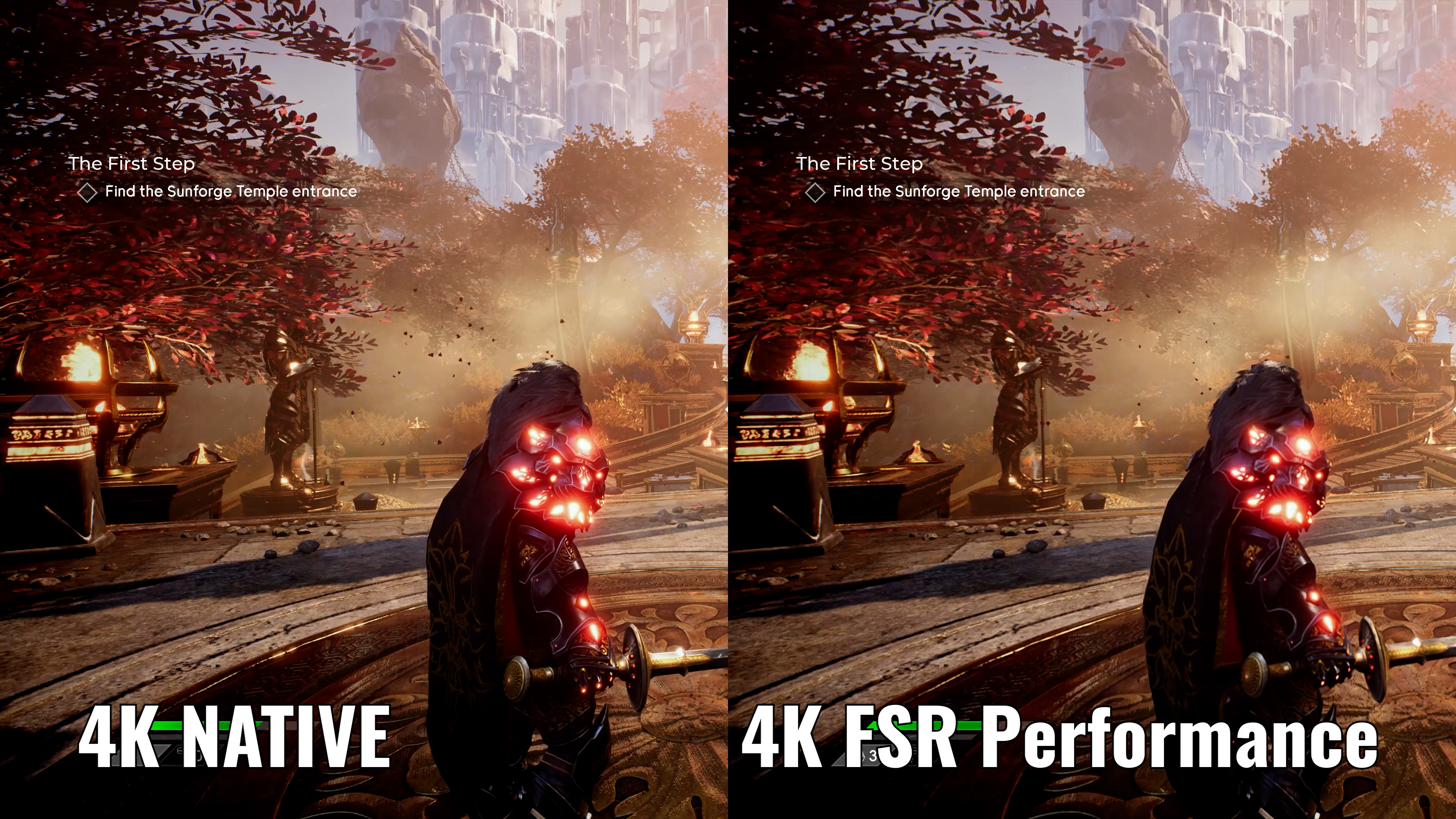 FPS Ekstra Gratis : Review AMD FSR (FidelityFX Super Resolution) 3 still Godfall4K P
