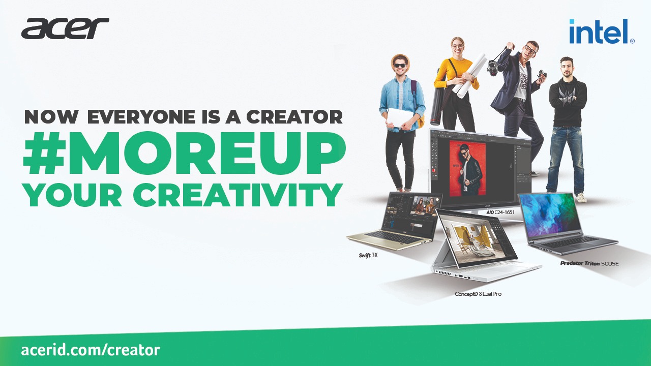Acer Gelar Workshop Online #MoreUp, Semua Orang Bisa Jadi Konten Kreator 1 Acer #MoreUp Workshop Online (2)
