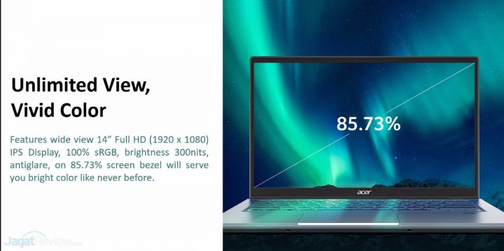 Warna Baru Ocean Blue Hadir untuk Acer Swift 3 Infinity 4 4 Acer Swift 3 infinity 4