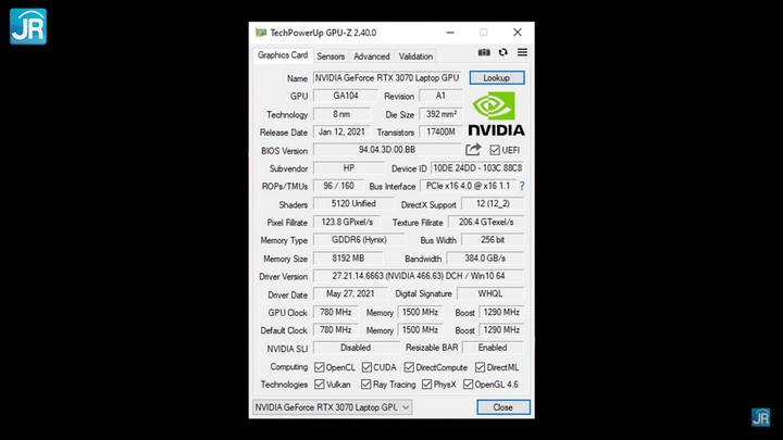 Review OMEN by HP 15 ek1035TX
