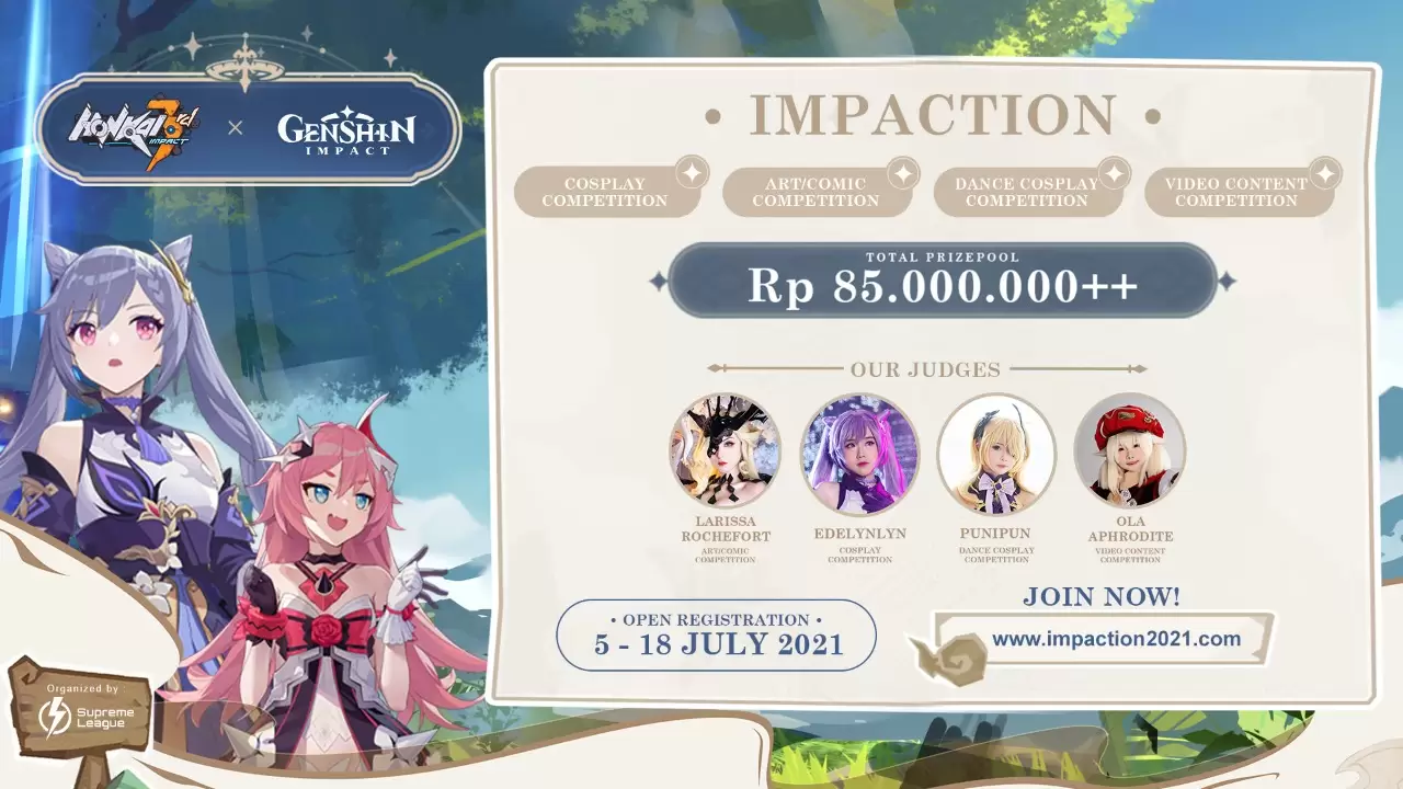 Direct Release - IMPACTION 2021 Hadir Meriahkan Update “HONKAI IMPACT 3 x GENSHIN IMPACT” Untuk Para Konten Kreator Indonesia 1 WhatsApp Image 2021 07 18 at 11.39.45 PM