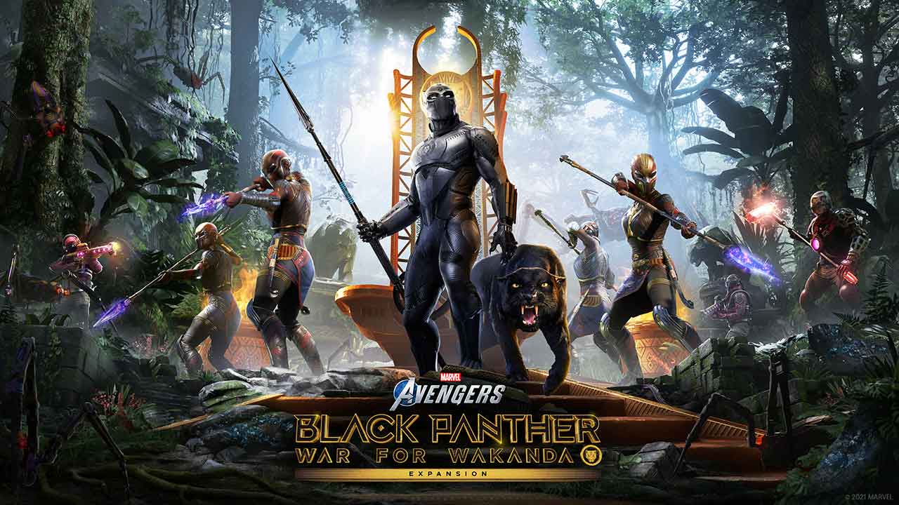 Black Panther Tuju Marvel’s Avengers Bulan Depan 7 black panther marvels avengers