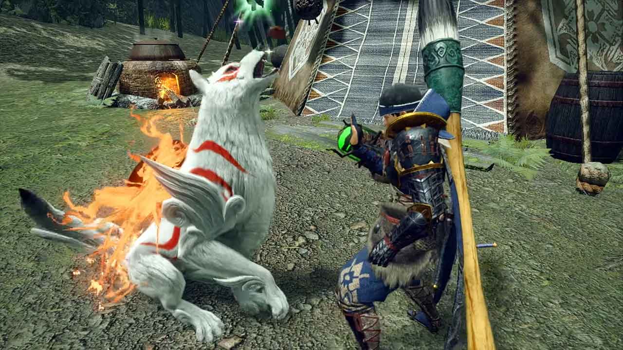 Monster Hunter Rise Berkolaborasi dengan Okami 10 mh rise okami