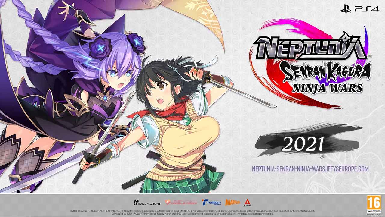 Neptunia X Senran Kagura: Ninja Wars Tuju Barat 13 neptunia x senran kagura ninja wars 2021