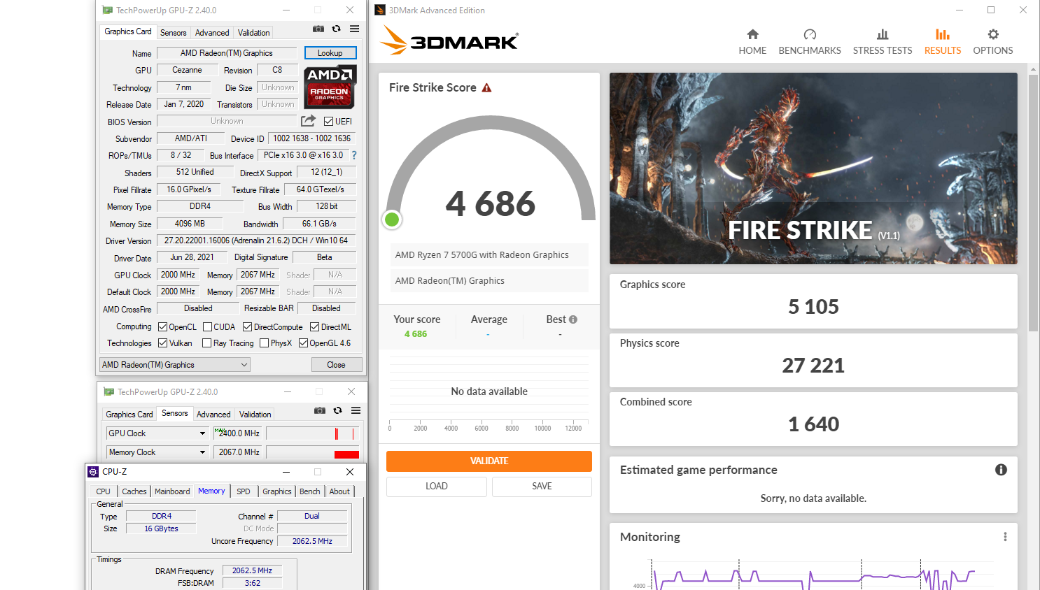 Review AMD Ryzen 7 5700G 'Cezanne' : Alternatif Ryzen 7 5800X ? 29 5700G GPU OC