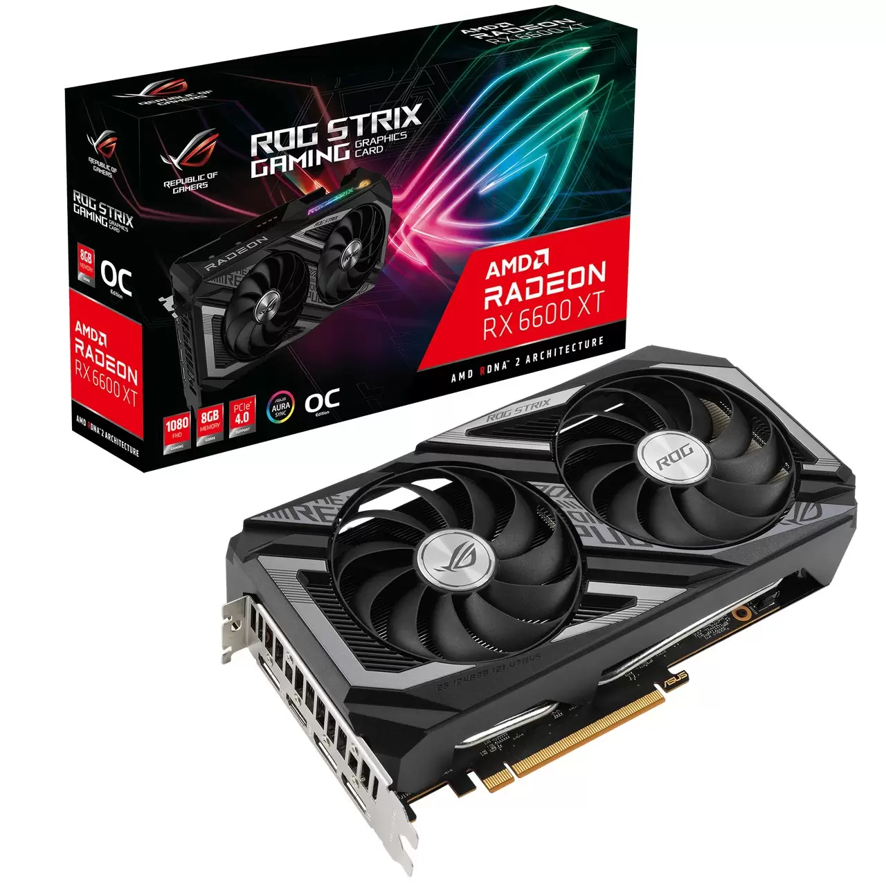 ROG STRIX RX6600XT O8G