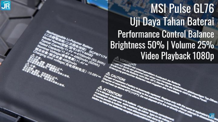 Review MSI Pulse GL76