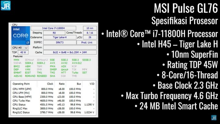 Review MSI Pulse GL76 