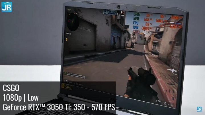 Review NVIDIA Geforce RTX 3050 Series di Acer Nitro 5 2021 43