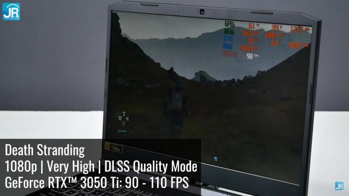 Review NVIDIA Geforce RTX 3050 Series di Acer Nitro 5 2021 45