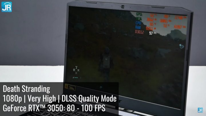 Review NVIDIA Geforce RTX 3050 Series di Acer Nitro 5 2021 46