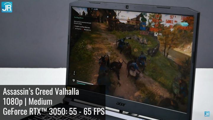 Review NVIDIA Geforce RTX 3050 Series di Acer Nitro 5 2021 50