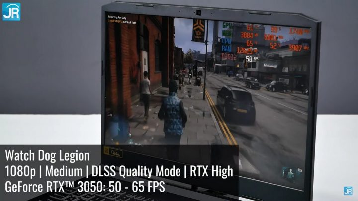 Review NVIDIA Geforce RTX 3050 Series di Acer Nitro 5 2021 59