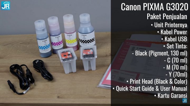 Review Canon Pixma G3020: Multifungsi, Kemampuan Cetak Tinggi & Perawatannya Mudah 2 Review Printer Canon Pixma 3020