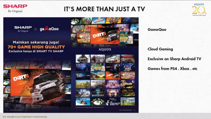 Sharp AQUOS The Scenes 8K 