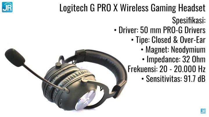 Review Logitech G PRO X: Terbaik! Tanpa Lag untuk Gaming di PC, Konsol Maupun Smartphone 2 review Logitech G Pro X wireless gaming headphone