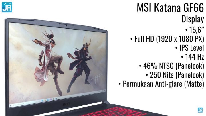 Review MSI Katana GF66: Laptop Gaming Kelas Terjangkau! 5 review MSI Katana GF66