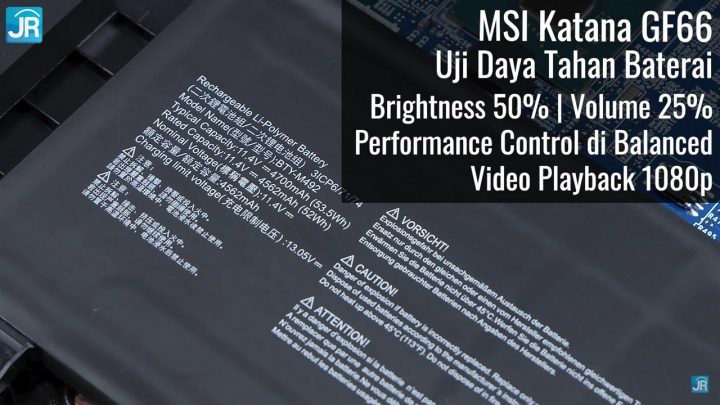 review MSI Katana GF66 