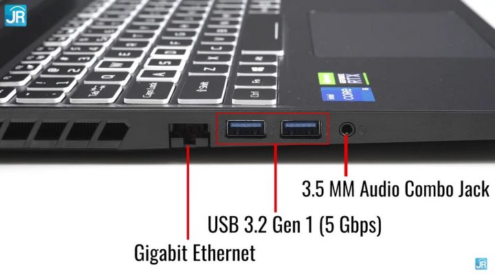 Review Acer Nitro 5 (AN515-57): Super Kencang, Dingin dan Ada Thunderbolt 6 Review Acer Nitro 5 AN515 57 39