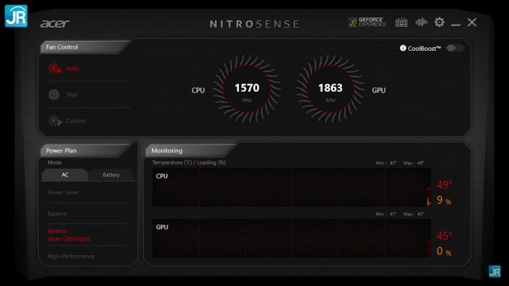 Review Acer Nitro 5 (AN515-57) 