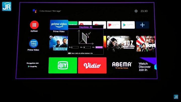 Review Proyekor Gaming 4K TK700STi BenQ + Android Dongle TV BenQ QS01 2 Review Proyekor BenQ 4K TK700STi